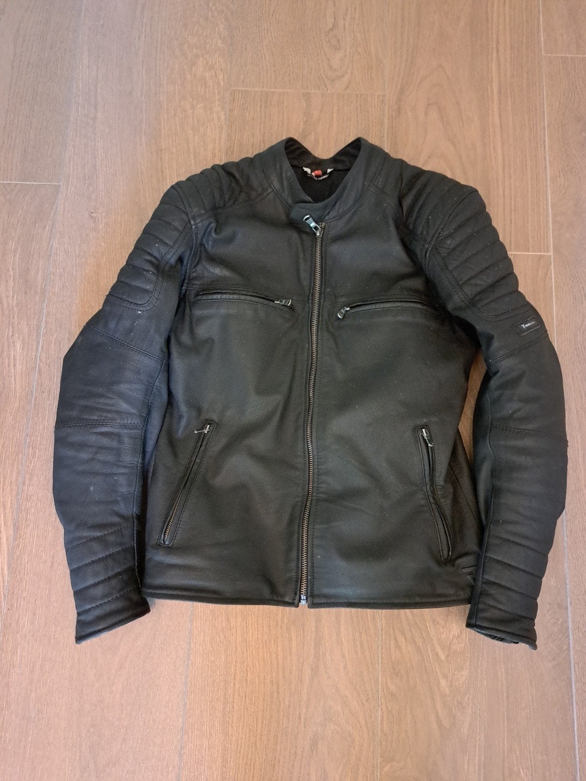 Leren motorjas caferacer S, Ophalen of Verzenden, Tweedehands, Heren, Jas | leer