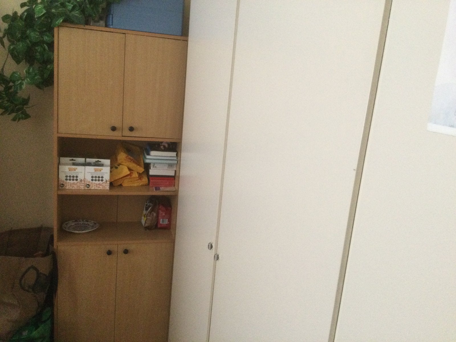 Gratis boekenkast beuken, Huis en Inrichting, Ophalen, Gebruikt