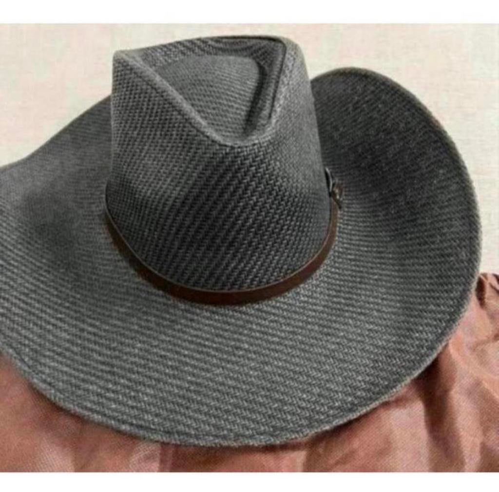 The Legendary Hat Zwart zwarte hoed 57 luxe cowboy western, Kleding | Heren, Hoeden en Petten, Hoed, Nieuw, Ophalen of Verzenden