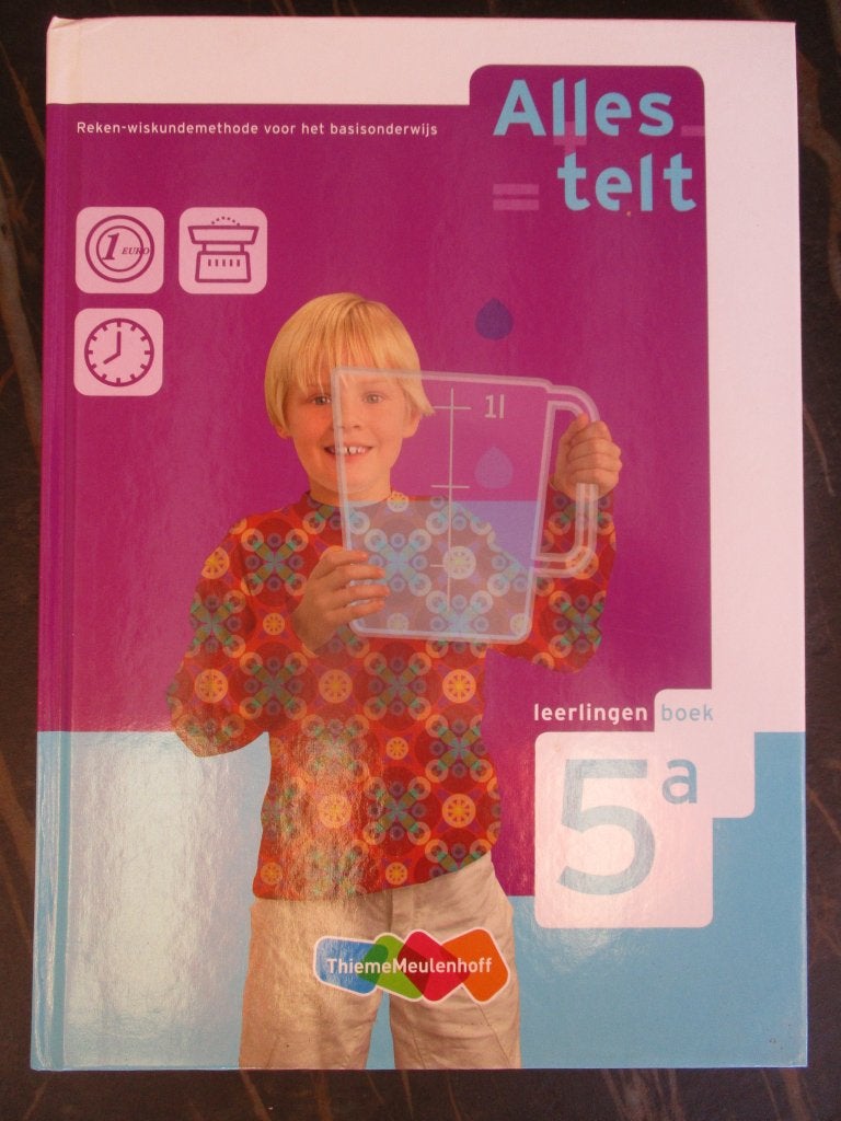 Alles telt - leerlingenboek 5a - hardcover boek rekenen, Ophalen of Verzenden, Nieuw, ThiemeMeulenhoff, Fictie algemeen