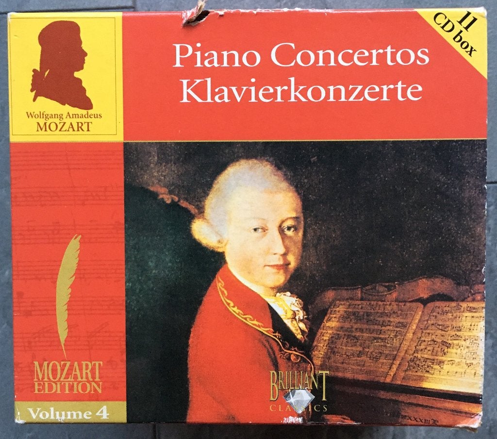 Mozart Edition Vol. 4: Piano Concertos - 11 CD Boxset, Boxset, Mozart, Soloconcert, Inclusief doosje