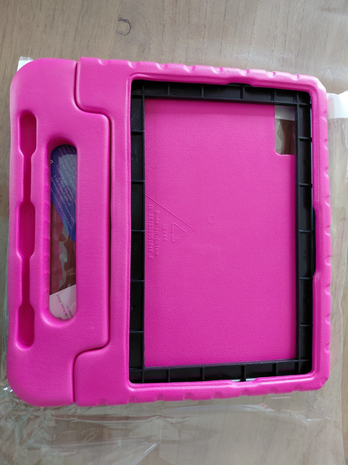 Tablethoes A9 plus of A11 plus roze, Ophalen of Verzenden, Nieuw, Samsung A11 plus, Bescherming voor- en achterkant