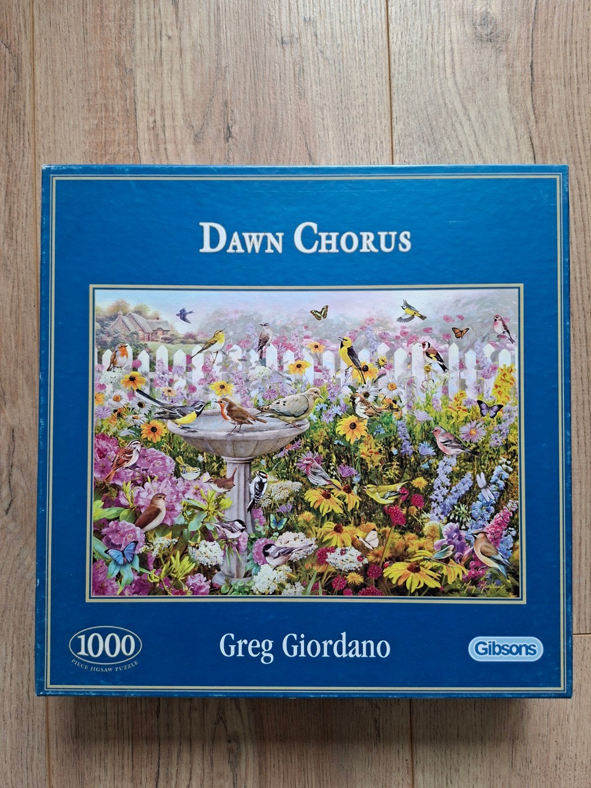 Gibbons puzzel vogeltjes 1000 stukjes, Hobby en Vrije tijd, Ophalen of Verzenden, 500 t/m 1500 stukjes, Zo goed als nieuw