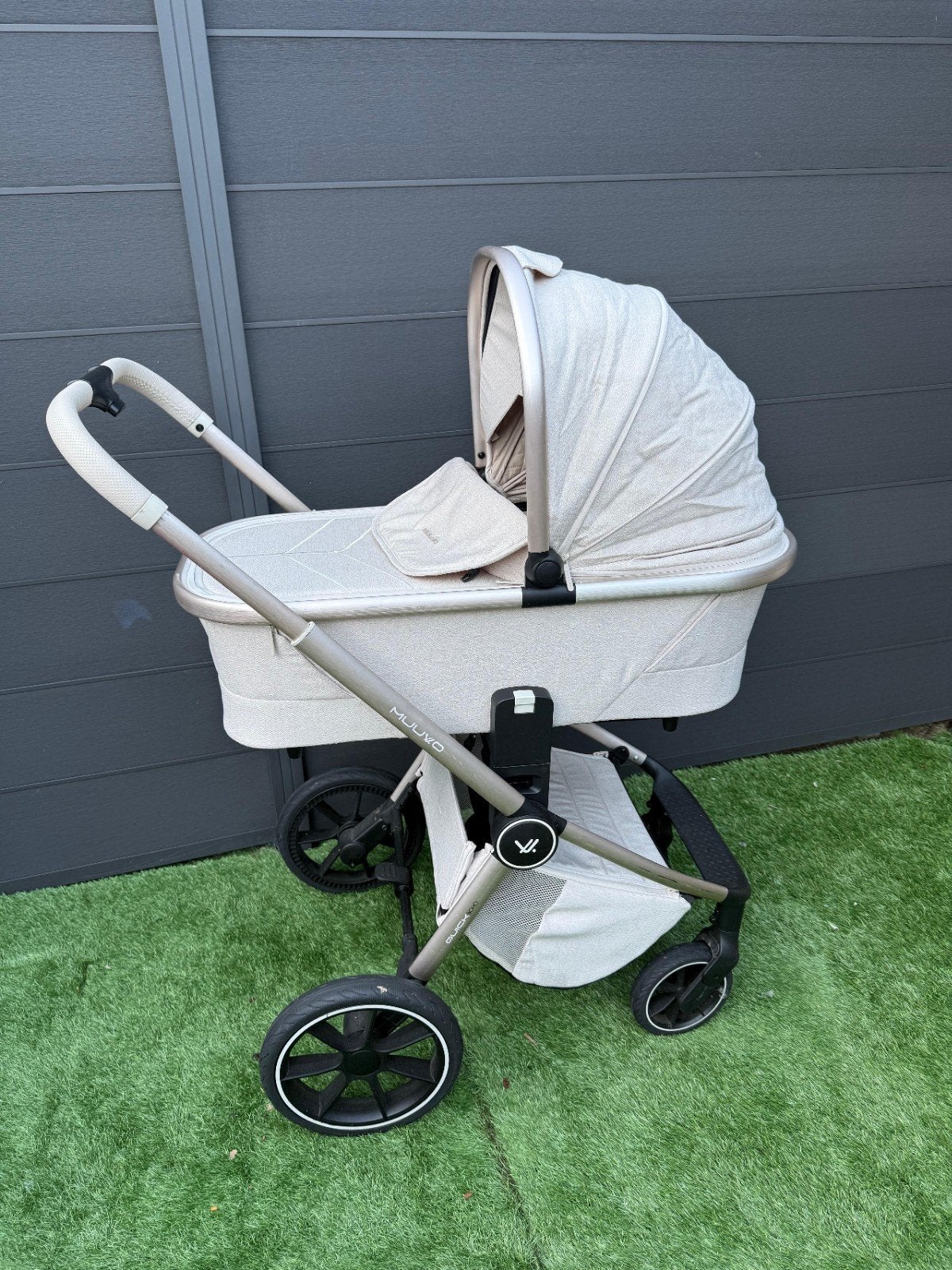Kinderwagen Muuvo Quick Boho 2-in-1 set beige, Ophalen, Zo goed als nieuw, Overige merken