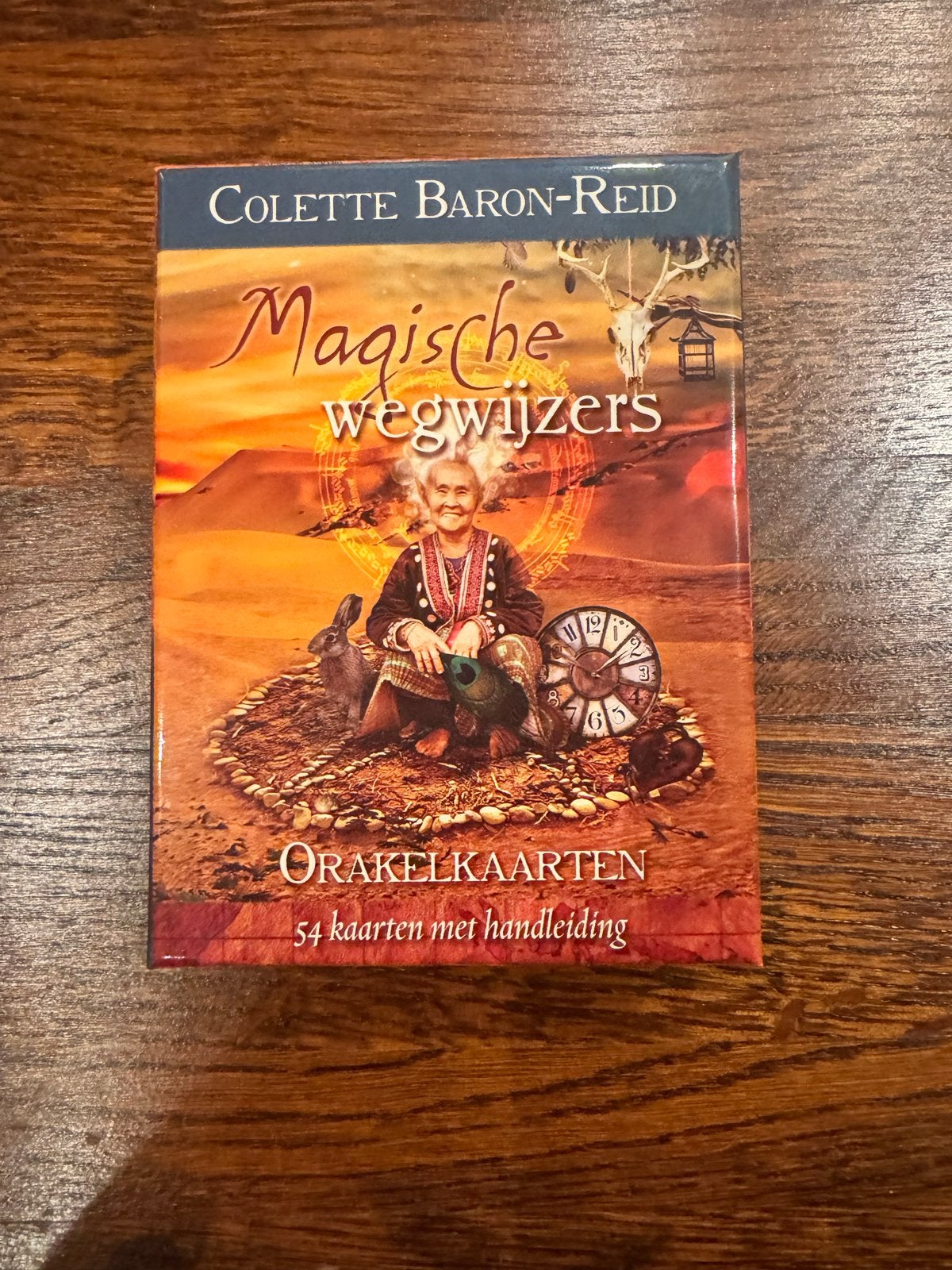 Magische Wegwijzers Orakelkaarten - Colette Baron-Reid, Boeken, Ophalen of Verzenden, Zo goed als nieuw, Tarot of Kaarten leggen