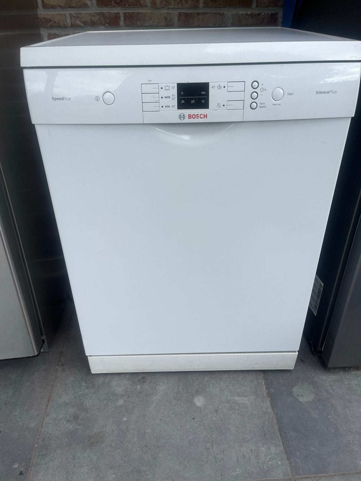 Bosch Silence Plus vaatwasser met besteklade - 6 jaar oud, Ophalen of Verzenden, Gebruikt, Vrijstaand, 60 cm of meer