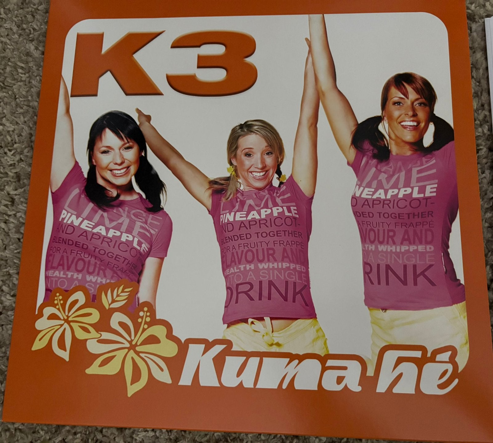 Kuma hé LP Vinyl ORANJE, Ophalen, Zo goed als nieuw, LP