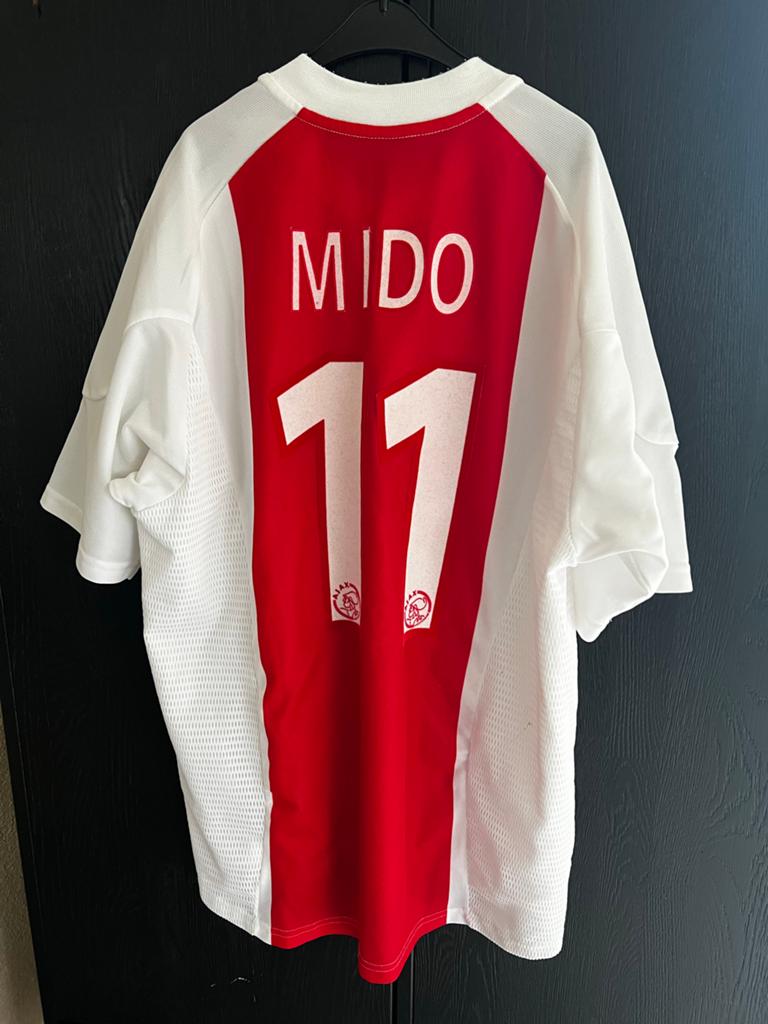 Origineel Ajax shirt Mido #11 maat M, Ophalen of Verzenden, Gebruikt
