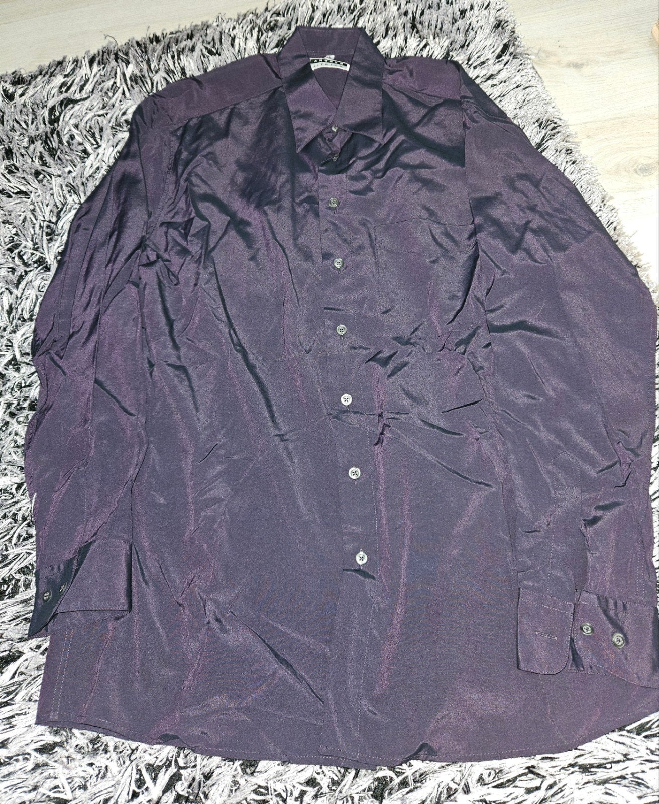 Paarse herenoverhemd mt M39/40 nieuw, Kleding | Heren, Overhemden, Ophalen of Verzenden, Nieuw, Paars, Halswijdte 39/40 (M)