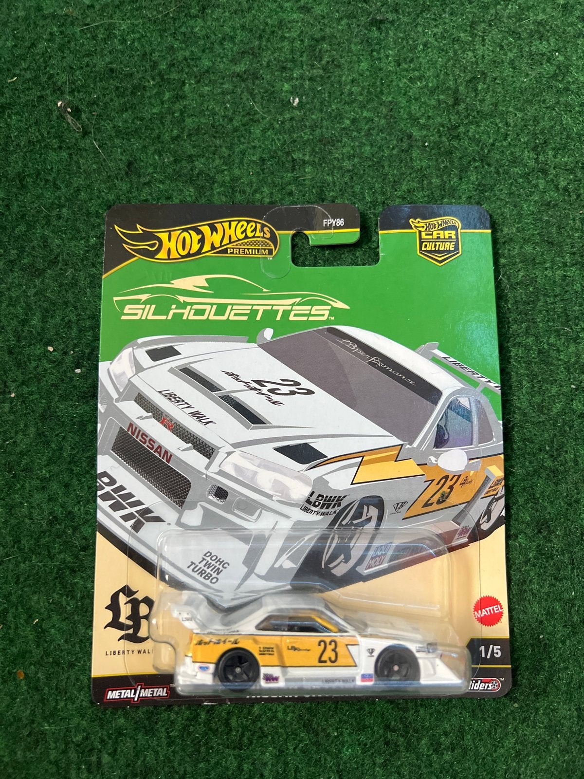 Hot Wheels Premium Nissan Skyline GT-R (R34) Silhouettes, Ophalen of Verzenden, Nieuw, Auto