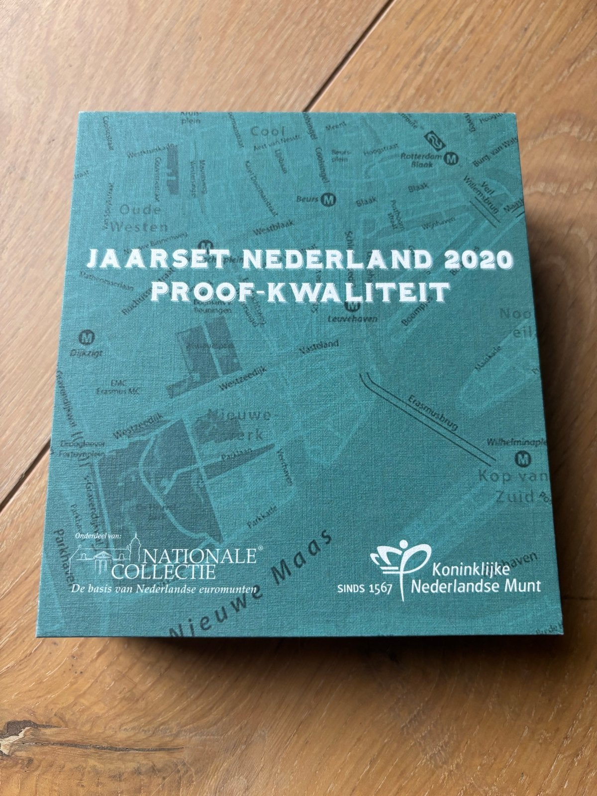 Jaarset Nederland 2020 Proof-kwaliteit Rotterdam, Postzegels en Munten, Verzenden, Overige landen, Overige waardes, Setje
