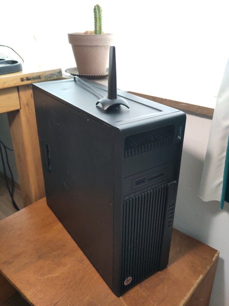 HP Z440 Workstation, Computers en Software, Desktop Pc's, Ophalen, Intel Xeon, HP Desktop, SSD
