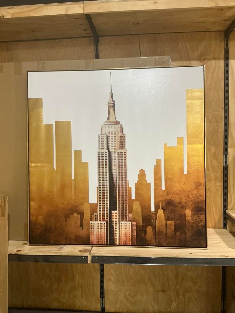 Wall Art Empire Gold Nieuw!, Antiek en Kunst, Kunst | Schilderijen | Klassiek, Ophalen of Verzenden