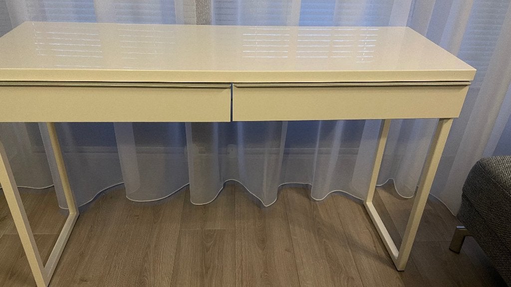 Besta Beurs bureau/kaptafel, Ophalen, Overige typen, 120 cm, Zo goed als nieuw