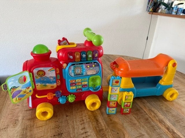 Vtech A-B-C Trein, Ophalen, Gebruikt, 2 tot 4 jaar
