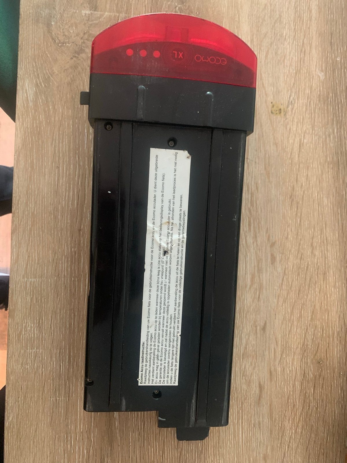 Cortina Ecomo XL elektrische fiets accu 24V 17.4Ah (438 Wh), Ophalen of Verzenden, Gebruikt