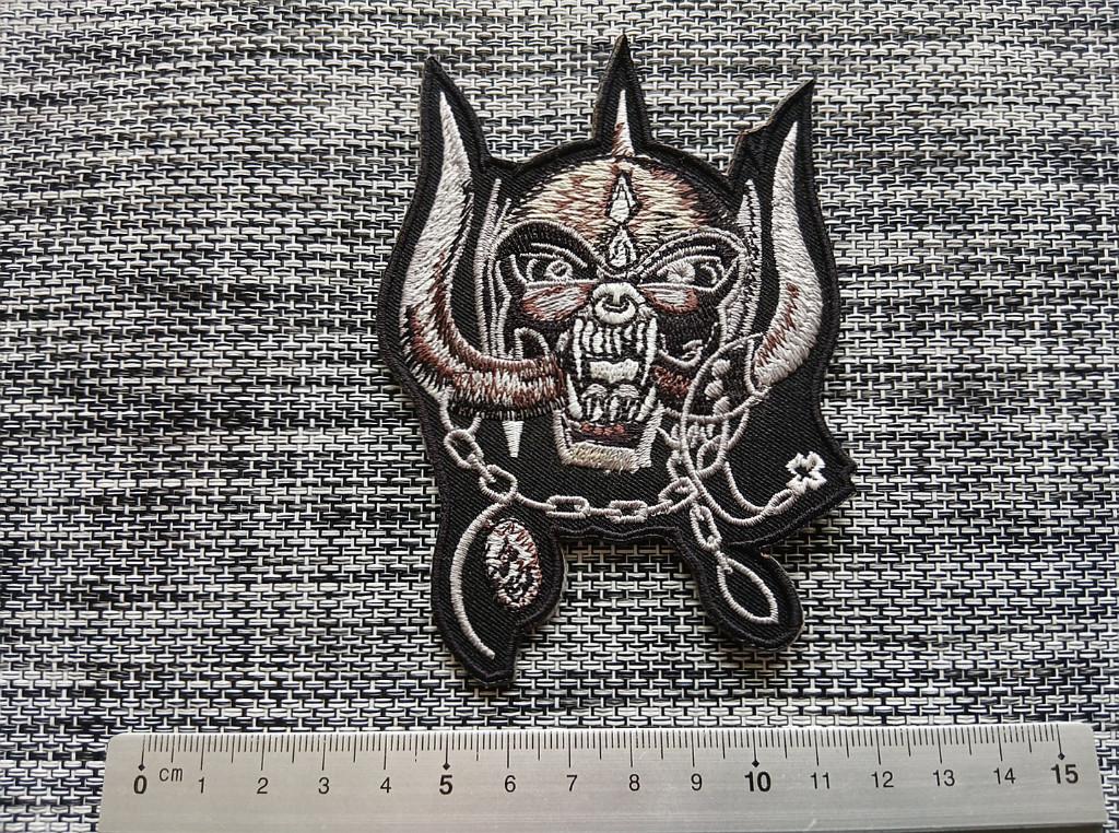 Motorhead mooie snaggletooth shaped patch 1, Verzenden, Nieuw, Kleding