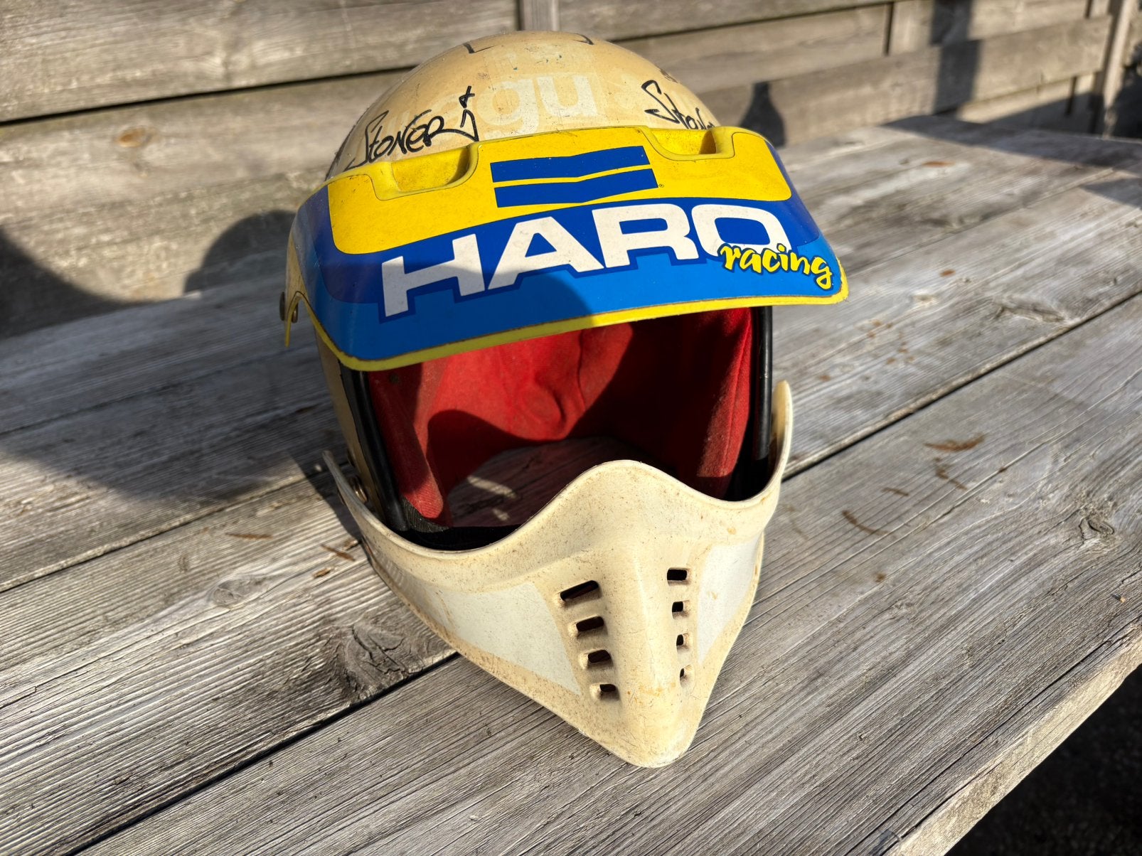 Bmx old school helm haro, Ophalen of Verzenden, Staal