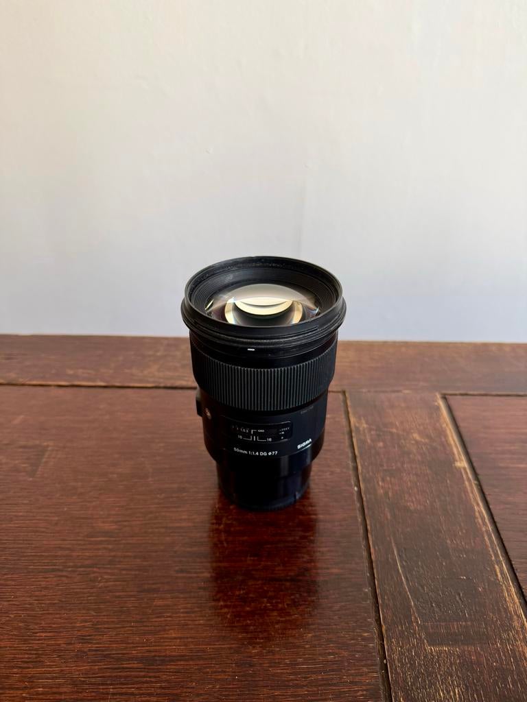 Sigma 50mm f/1.4 DG HSM Art (Sony FE mount) | lens, Audio, Tv en Foto, Fotografie | Lenzen en Objectieven, Ophalen, Zo goed als nieuw