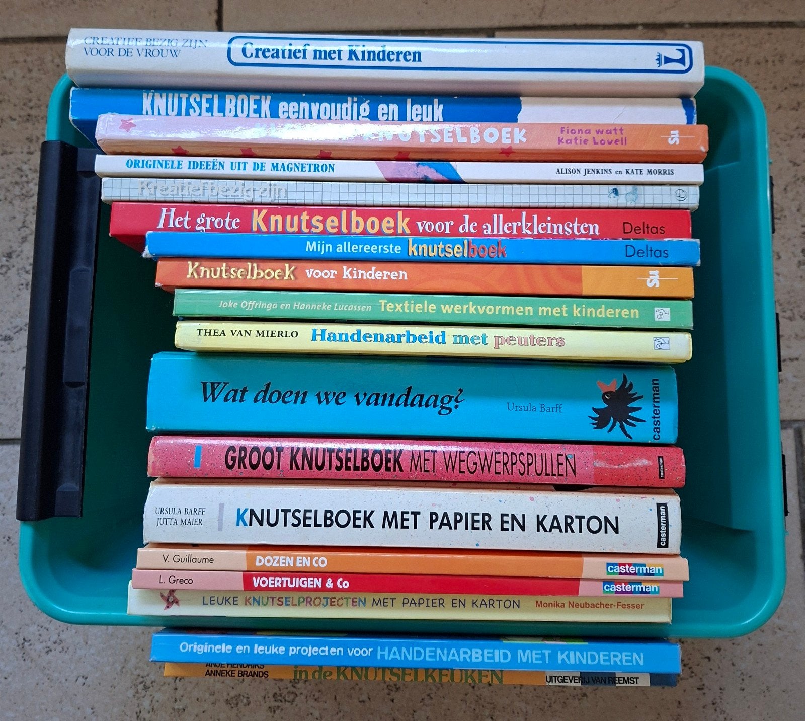 Partij knutselboeken peuter en kleuter creatief handenarbeid, Ophalen of Verzenden, Gelezen, Sport, Hobby en Vrije tijd