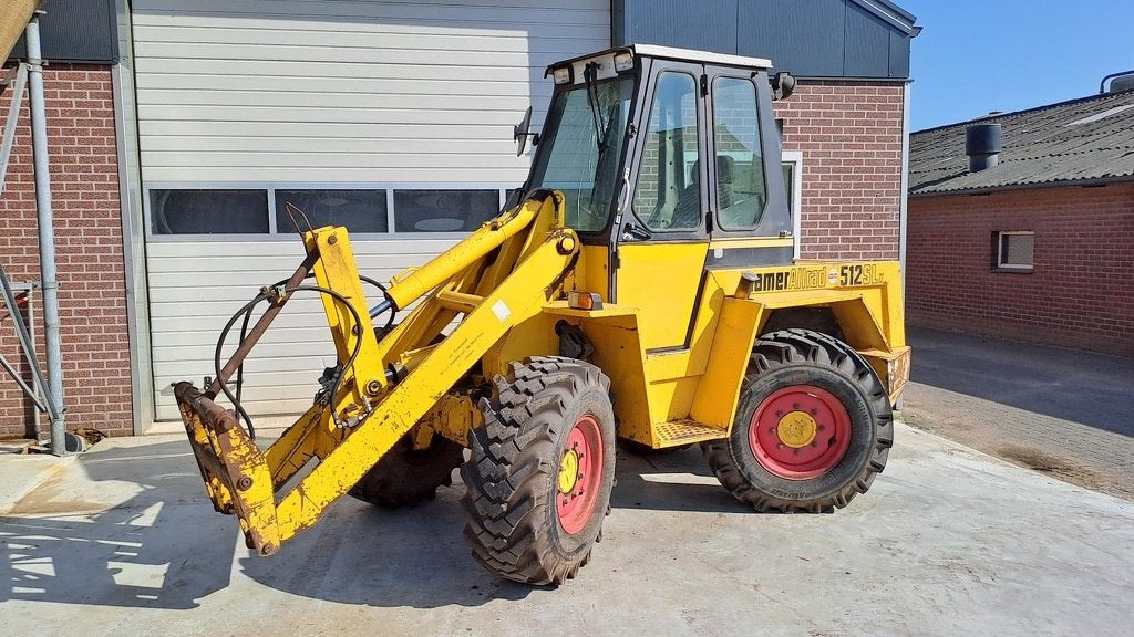 kramer 512 slx, Wiellader of Shovel