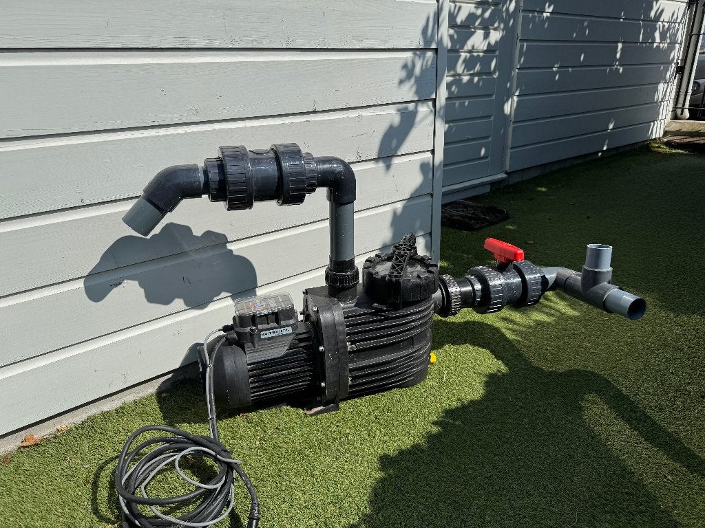 Zwembadpomp + toebehoren, Tuin en Terras, Ophalen, Gebruikt, Zwembadpomp