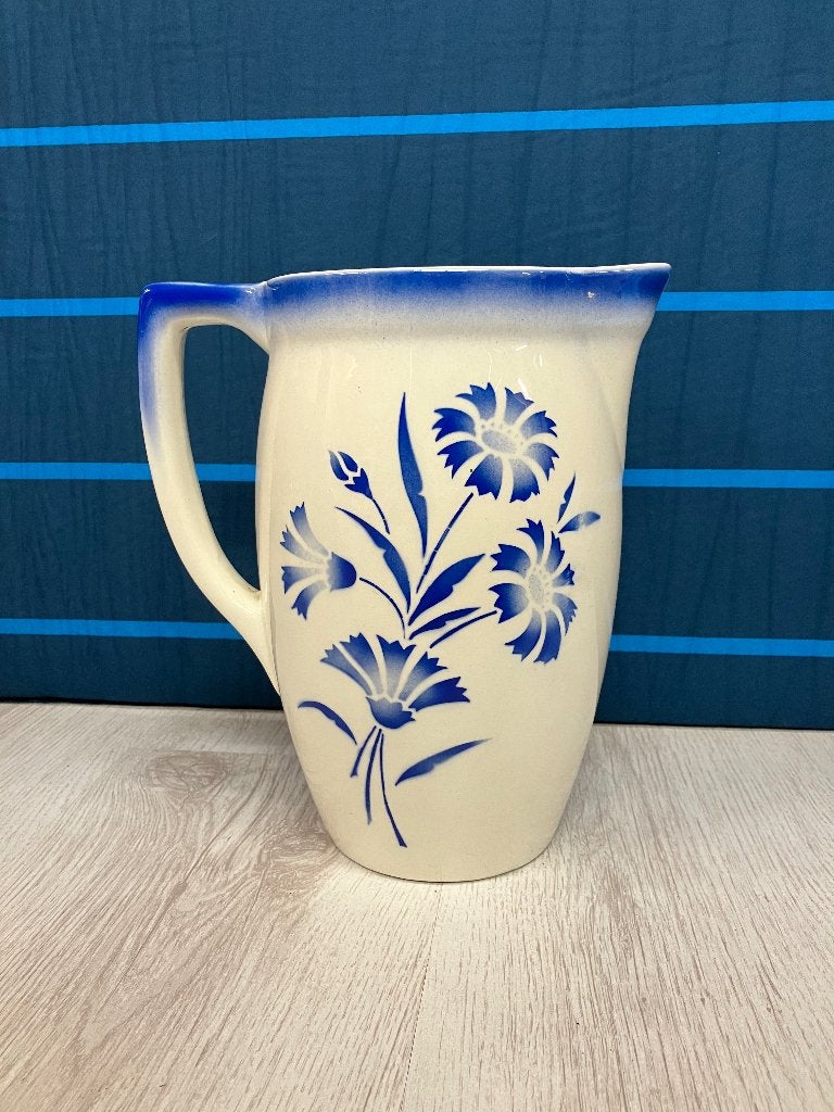 Vintage Boch Frère la lougière lampetkan, Antiek en Kunst, Antiek | Keramiek en Aardewerk, Verzenden