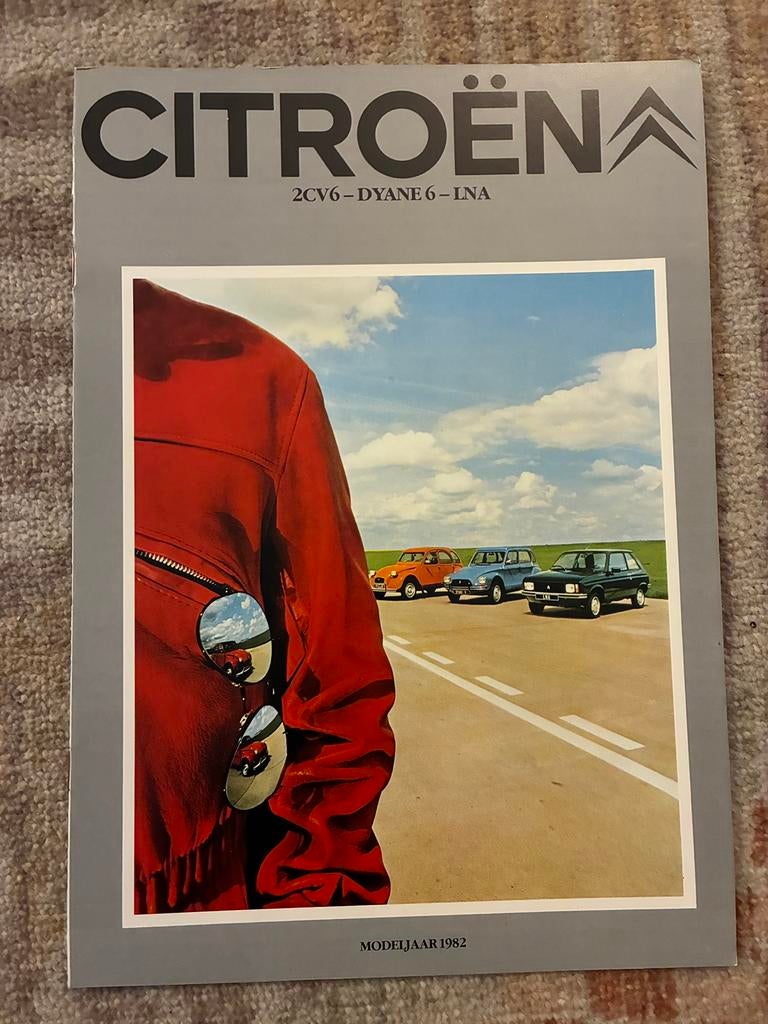 Citroën 2CV6 Dyane 6 LNA brochure modeljaar 1982, Ophalen of Verzenden, Zo goed als nieuw, Citroën