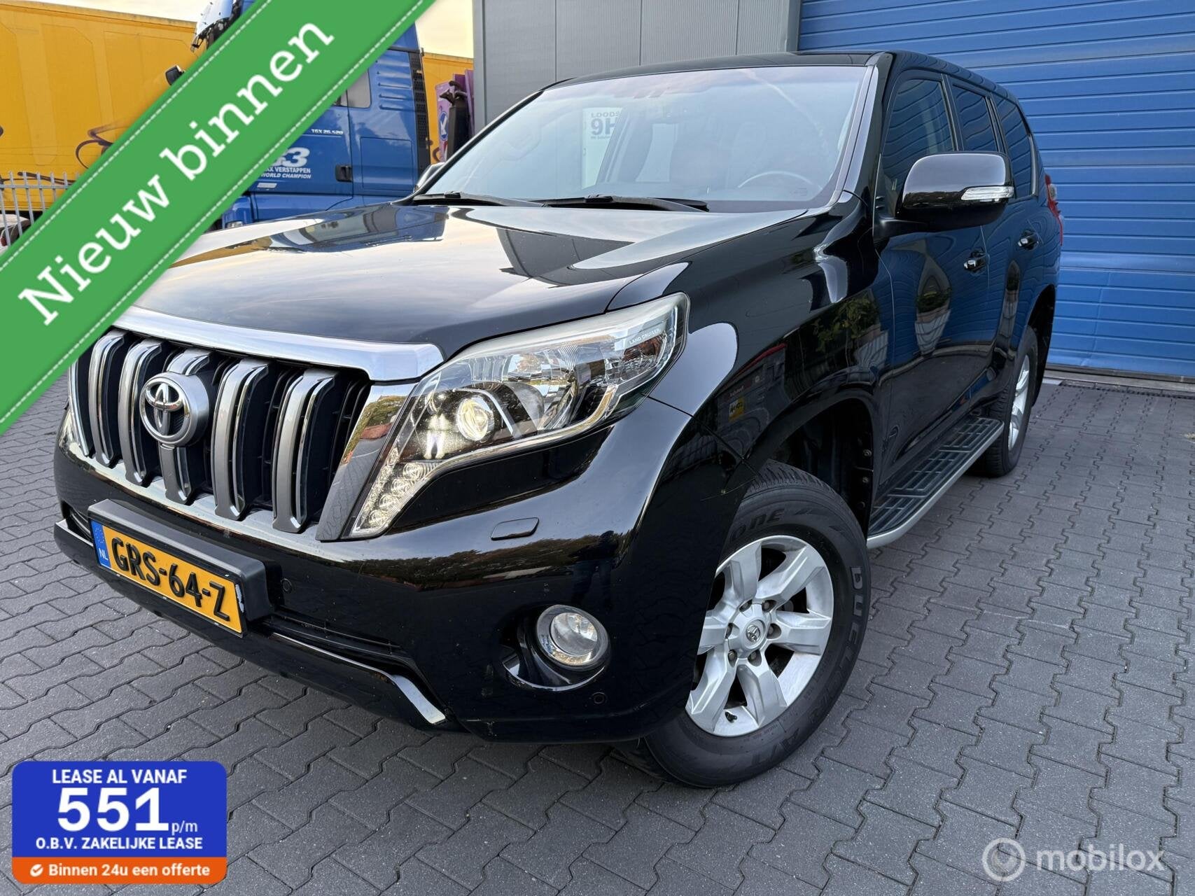 Toyota LandCruiser / 3.0 D-4D VX / 5DRS / AUTOMAAT / KEYLESS, Auto's, Automaat, Gebruikt, 3000 kg, Zwart