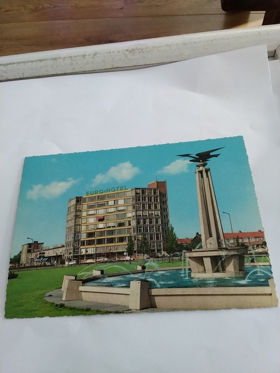 Ansichtkaart Leeuwarden Euro-Hotel (ongelopen), Ophalen of Verzenden