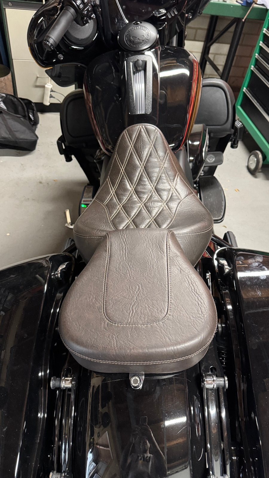 Harley Davidson solozadel set, Motoren, Ophalen, Gebruikt