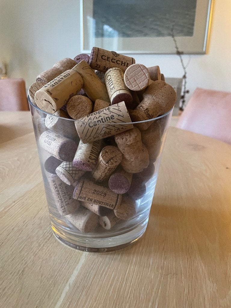 Wijnkurken voor knutselen of decoratie, Gebruikt, Overige thema's, Ophalen of Verzenden, Natuurlijk materiaal