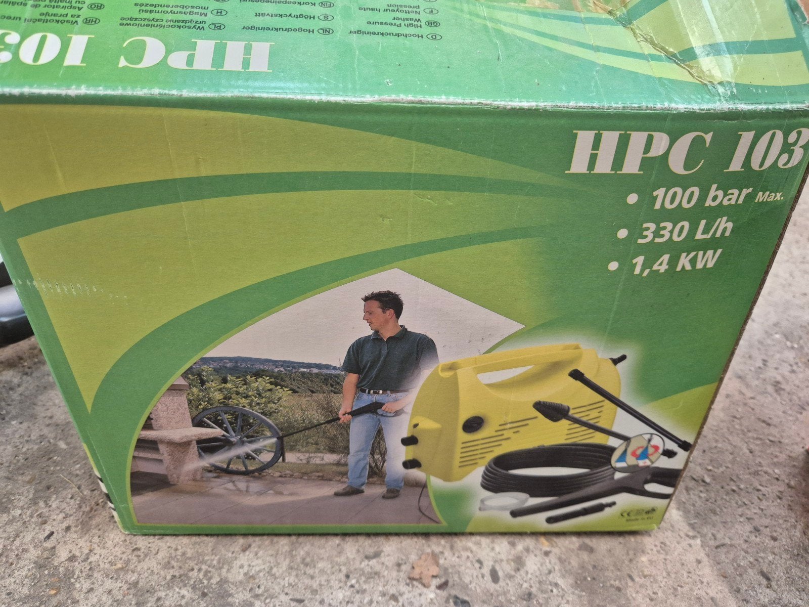 Hoge druk reiniger en terrasreiniger (nieuw), Ophalen of Verzenden, Zo goed als nieuw, Elektrisch, Onbekend