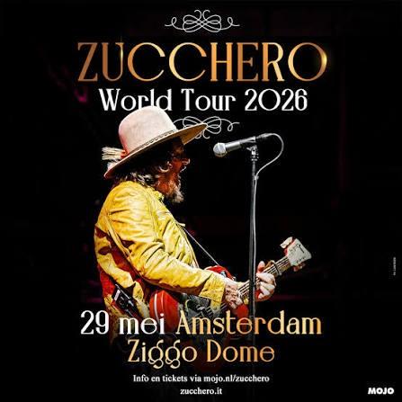 2x zitplaatsen Zucchero 29 mei Ziggo Dome