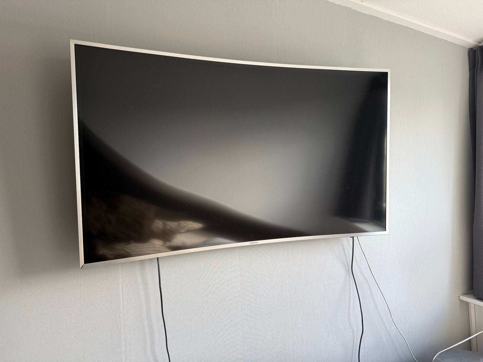 Samsung UE49MU6500 4K Curved Smart TV - 49 inch, Ophalen, LED, 50 Hz, Zo goed als nieuw