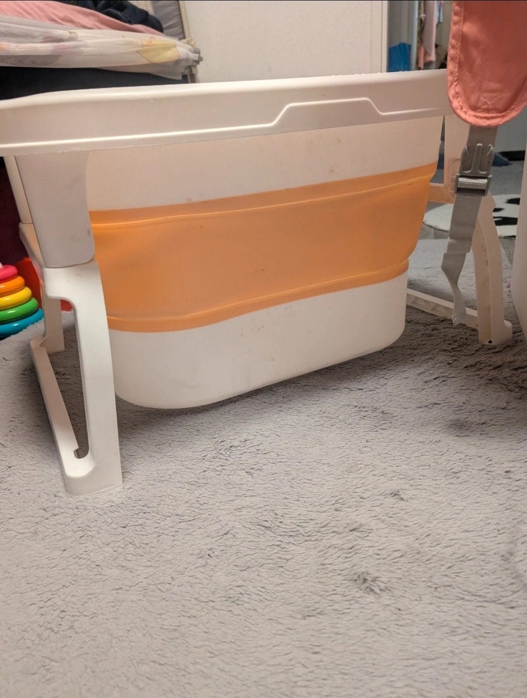 Opvouwbaar babybadje met antislip en afvoerstop, Kinderen en Baby's, Badjes en Verzorging, Overige merken, Gebruikt, Ophalen of Verzenden