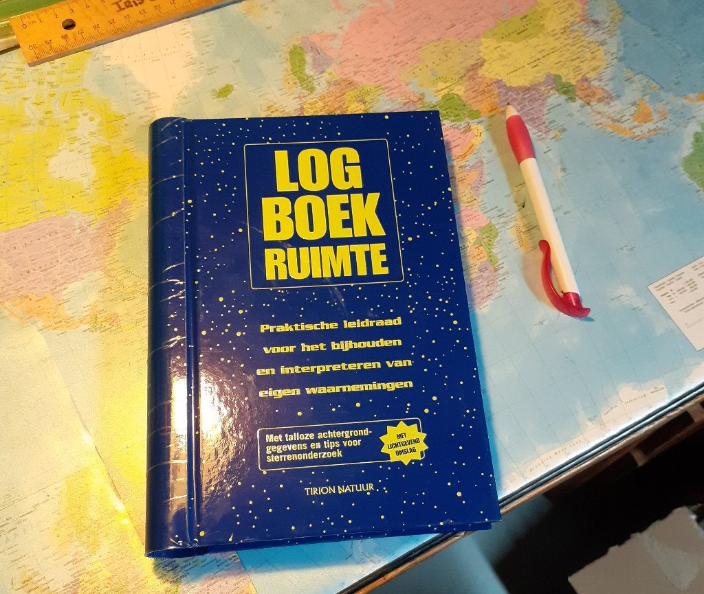 Logboek ruimte  Nieuw en mooi, Boeken, Verzenden, Nieuw