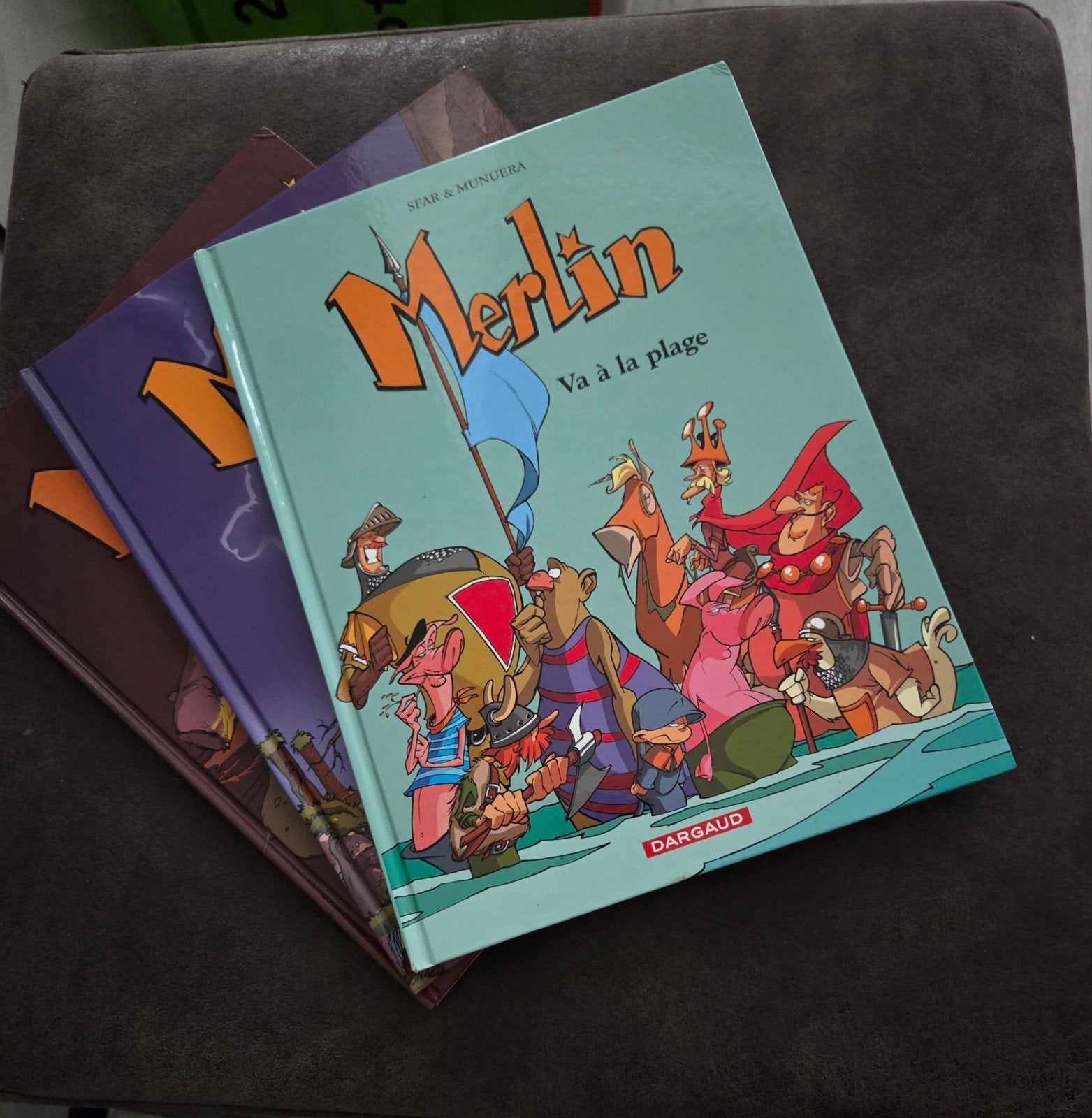 Merlin stripboeken - 3 delen in nieuwe staat (Frans), Boeken, Stripboeken, Sfar & Munuera, Nieuw, Ophalen of Verzenden, Meerdere stripboeken
