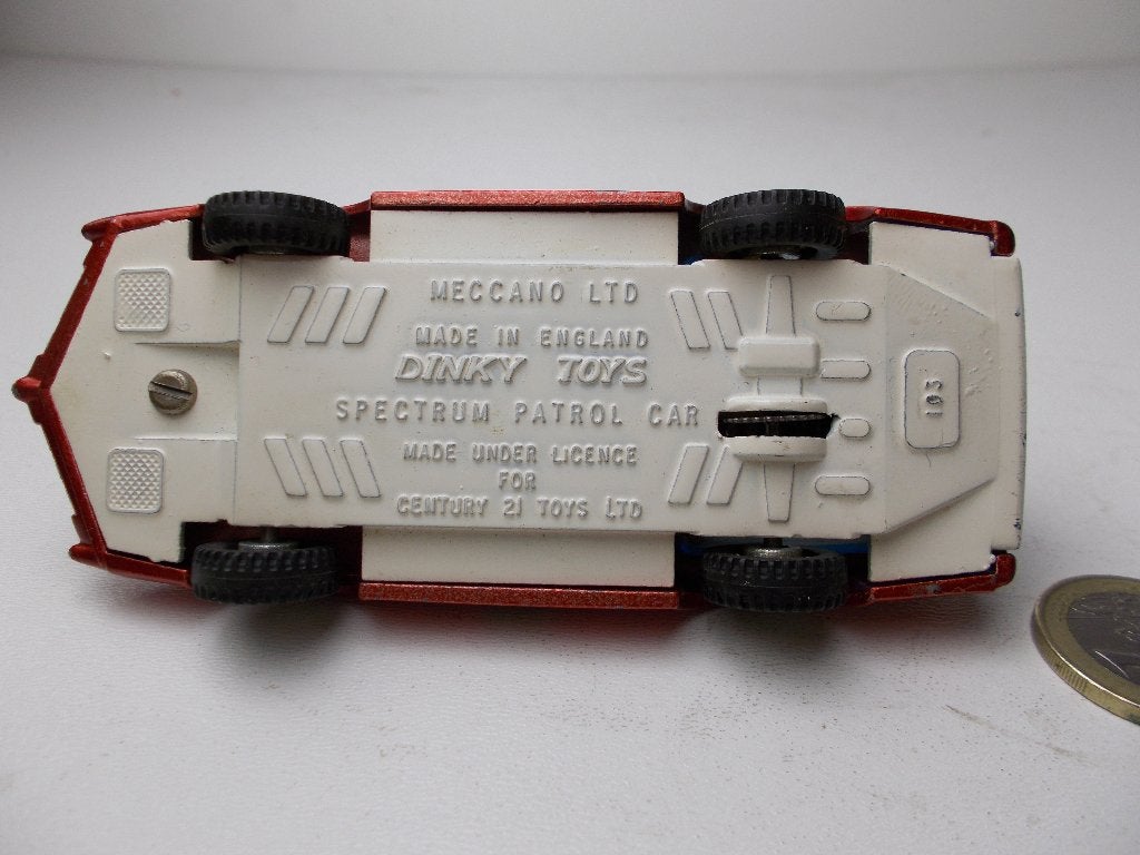 1968 Dinky Toys 103 SPECTRUM PATROL CAR I.z.g.st! (-C-), Ophalen of Verzenden, Zo goed als nieuw, Auto, Dinky Toys