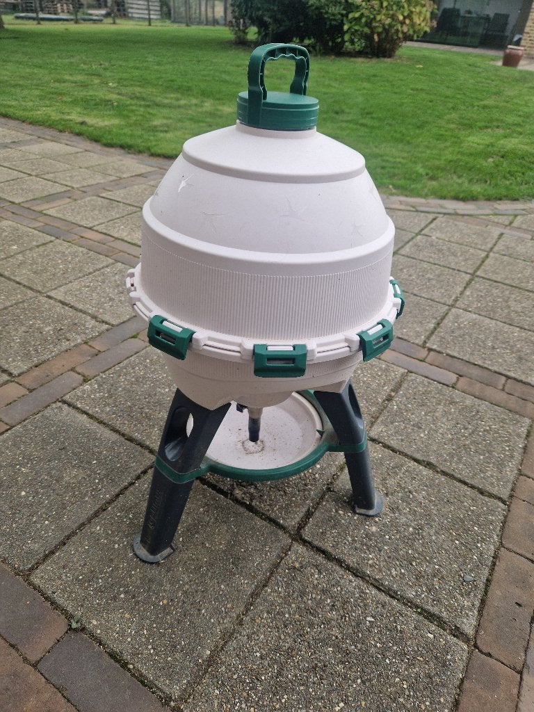 Optimus Drinksilo 25L voor kippen, Ophalen of Verzenden, Zo goed als nieuw, Drinken en Voederen