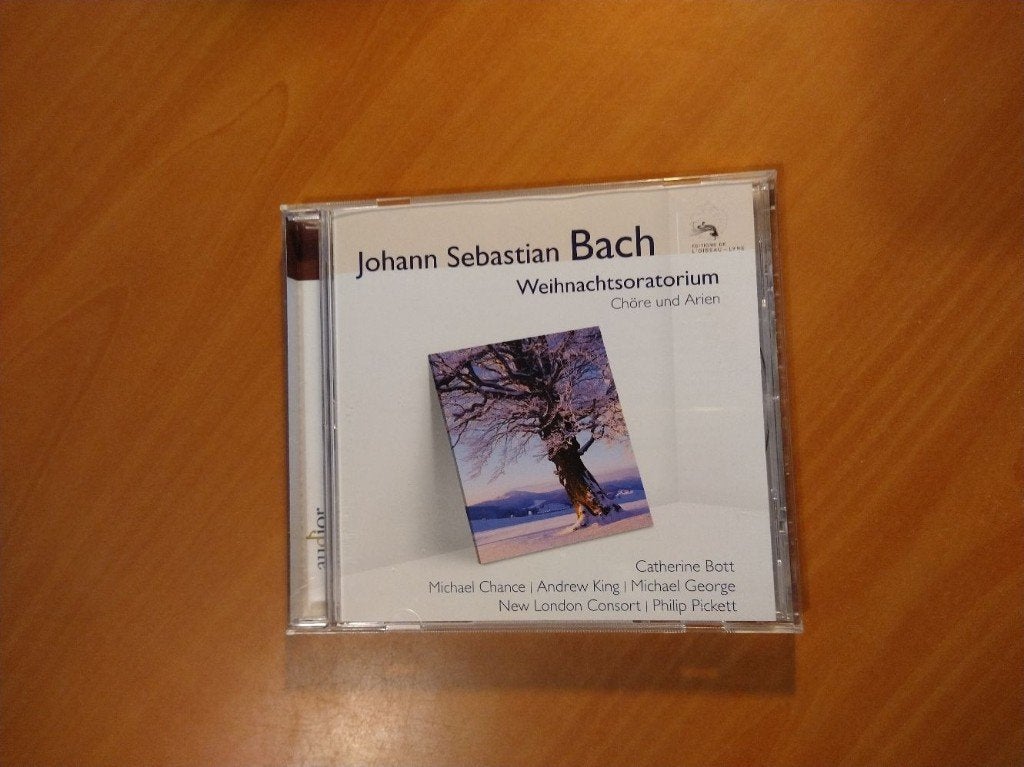 CD Johann Sebastian Bach. Weihnachtsoratorium, Ophalen of Verzenden, Barok, Zo goed als nieuw, Overige typen