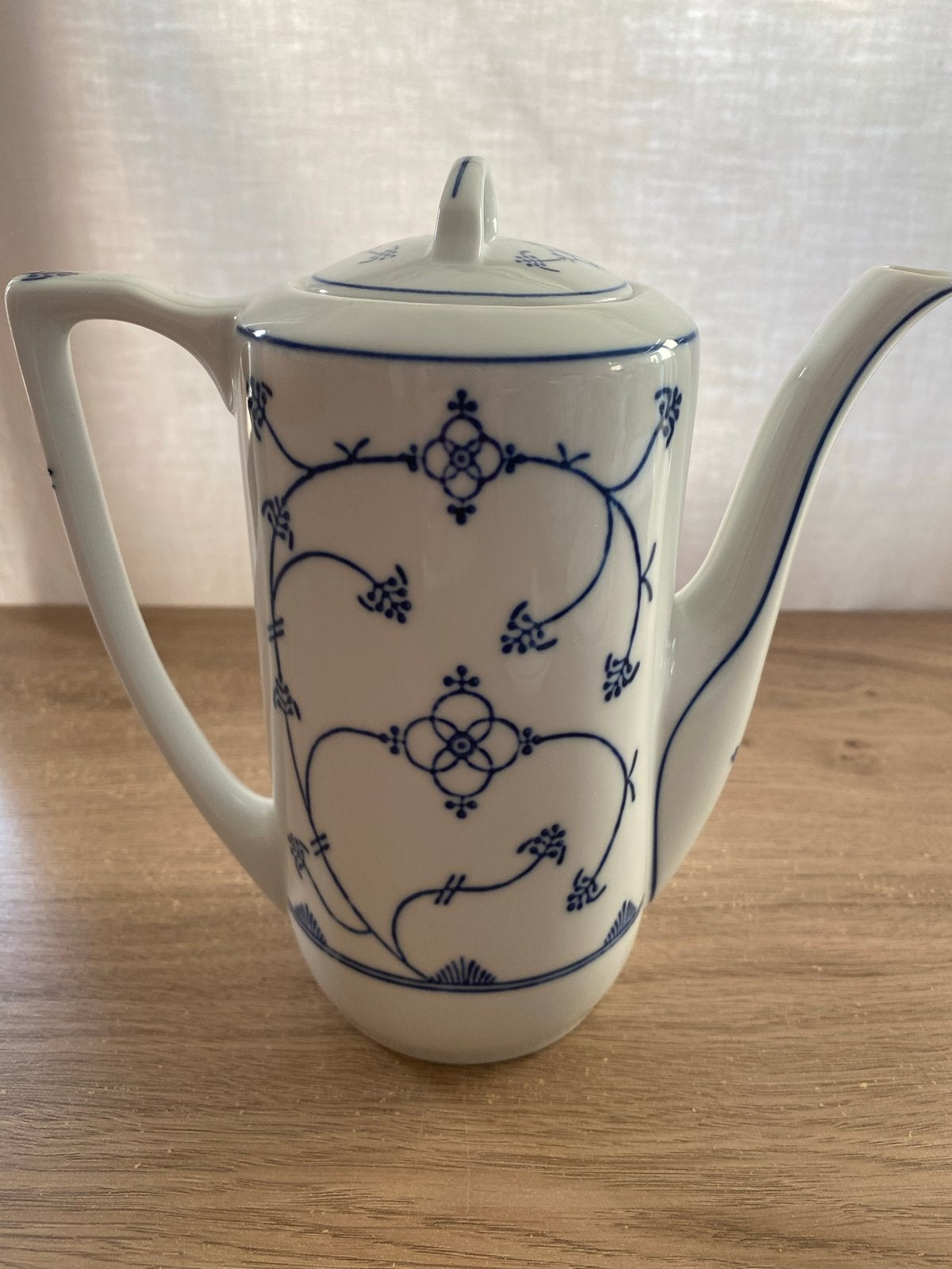 Jäger Eisenberg Koffiepot - Blauw Saksisch Patroon, Ophalen of Verzenden
