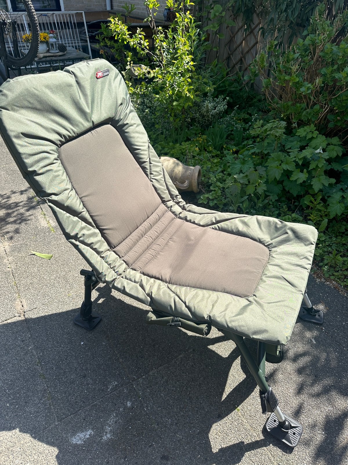 Jrc stealth recliner karperstoel, Ophalen, Zo goed als nieuw