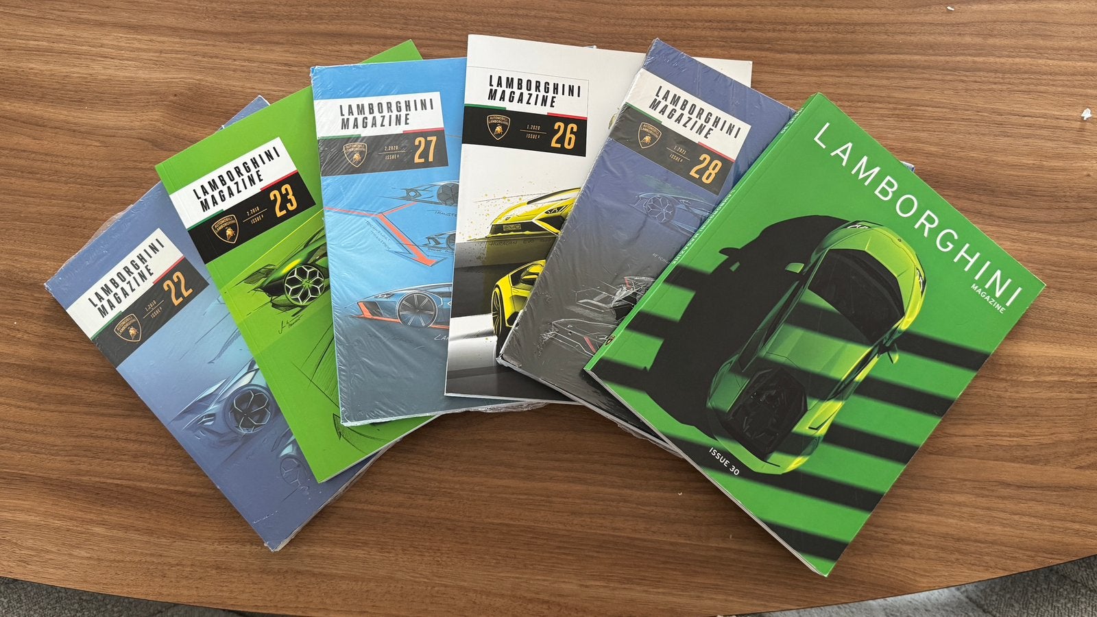 Lamborghini Magazine collectie – Issue 22, 26, 28, 30, Ophalen of Verzenden, Zo goed als nieuw