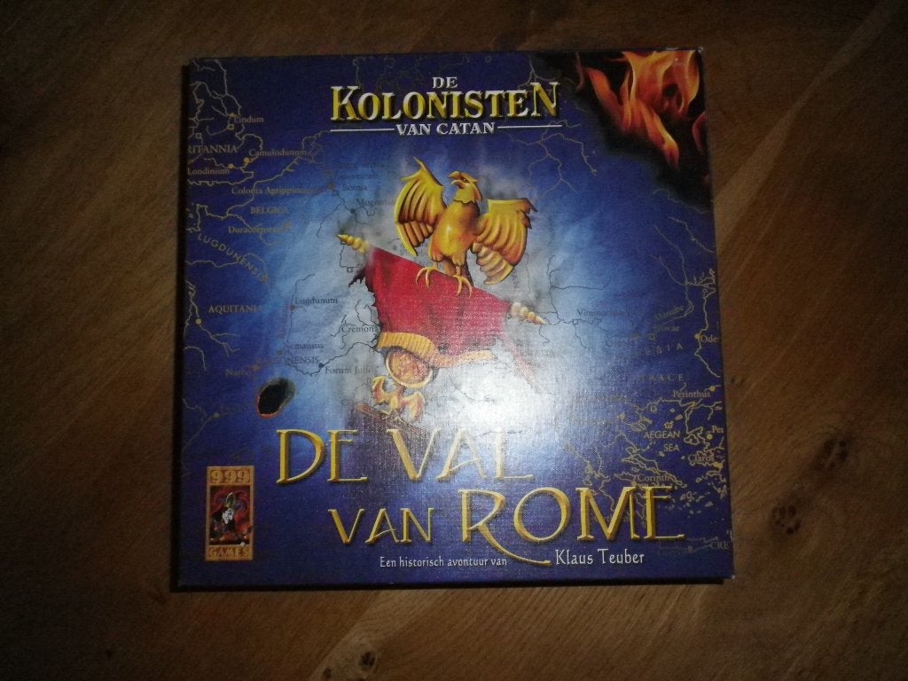 De Val van Rome Kolonisten van Catan, Ophalen, Gebruikt, 999 Games