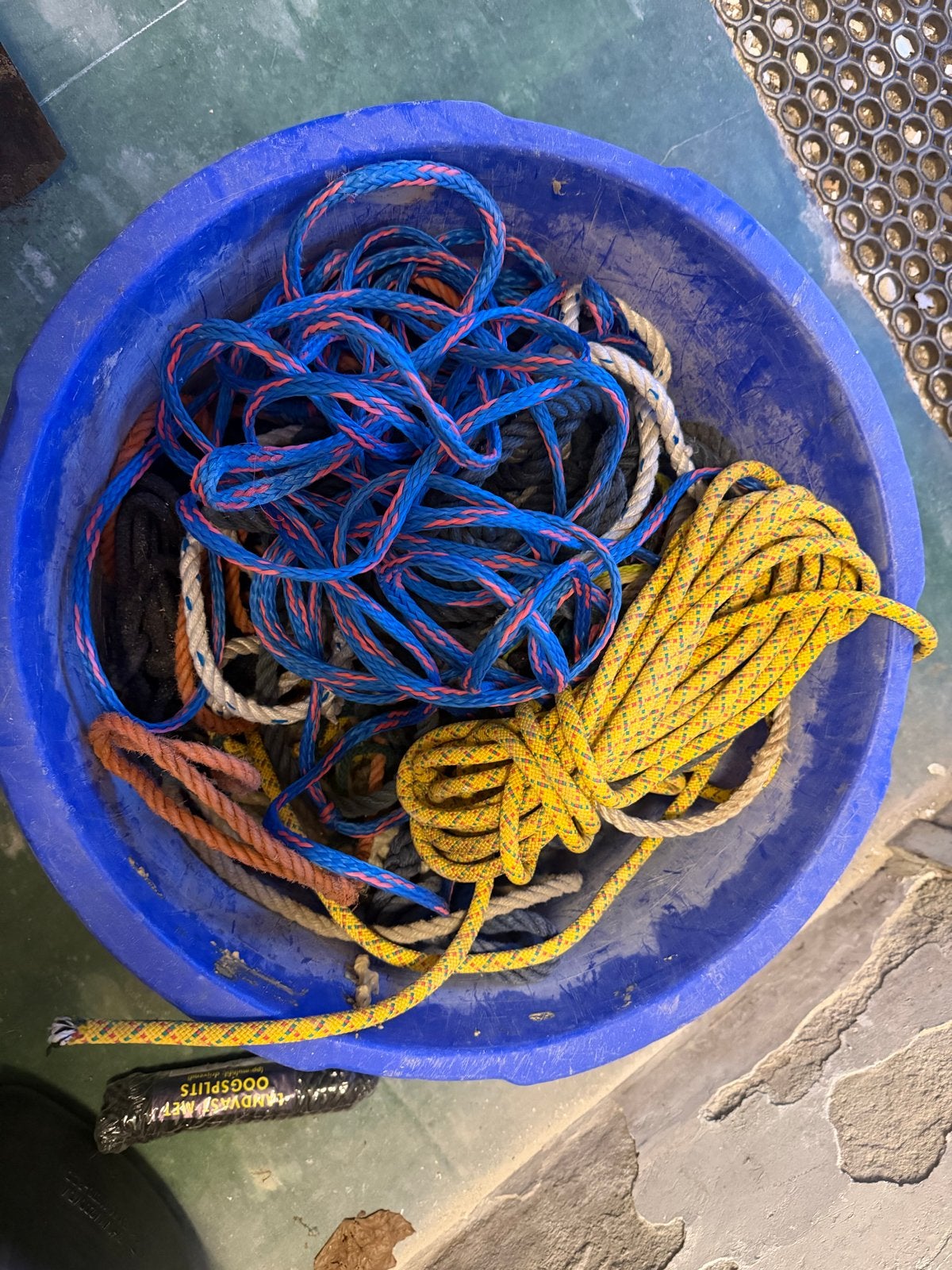 Diverse touwen en lijnen voor boot of watersport, Watersport en Boten, Accessoires en Onderhoud, Ophalen of Verzenden, Gebruikt