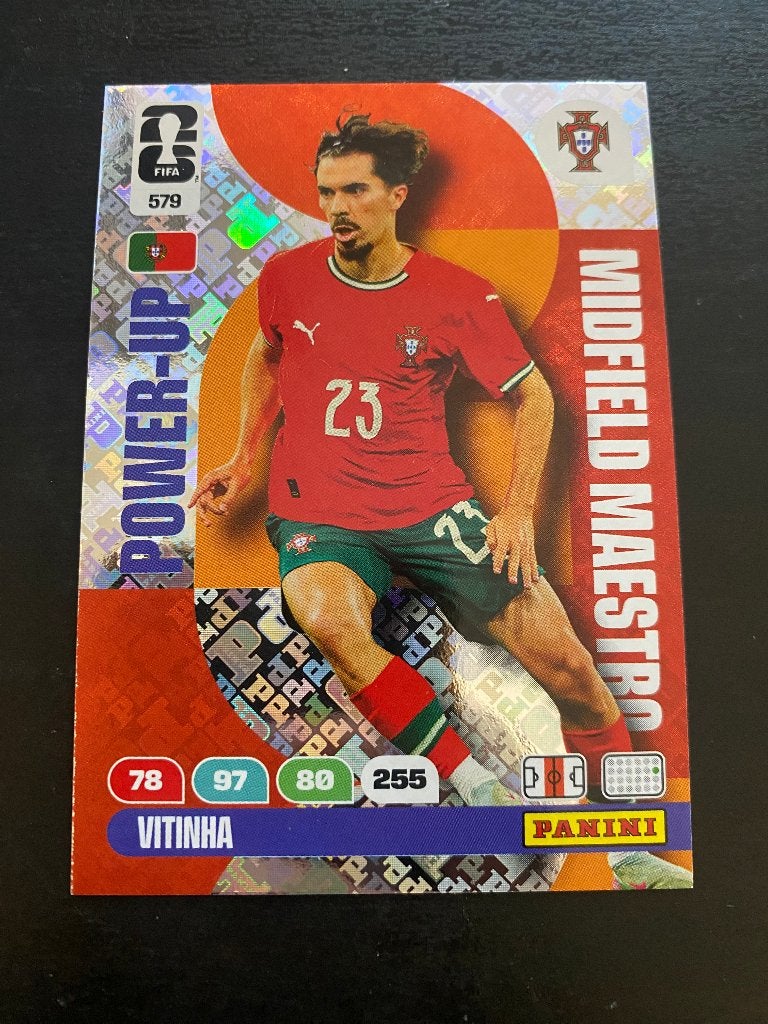 Vitinha WK 2026 Panini Power-Up Kaart, Hobby en Vrije tijd, Stickers en Plaatjes, Ophalen of Verzenden, Nieuw, Plaatje