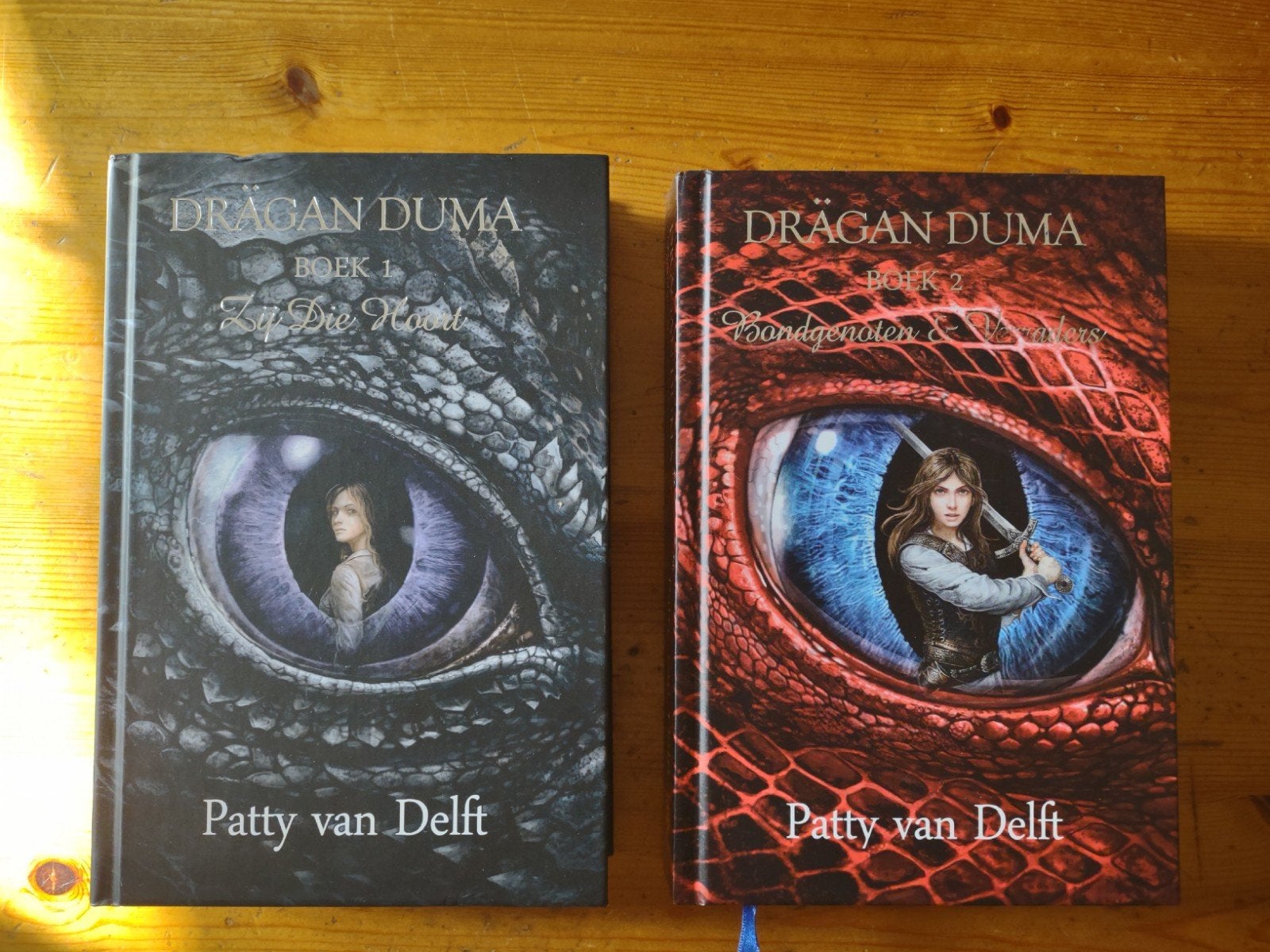 Dragan Duma Boek 1 & 2 - Fantasy Boekenreeks, Boeken, Ophalen of Verzenden, Zo goed als nieuw, Patty van Delft