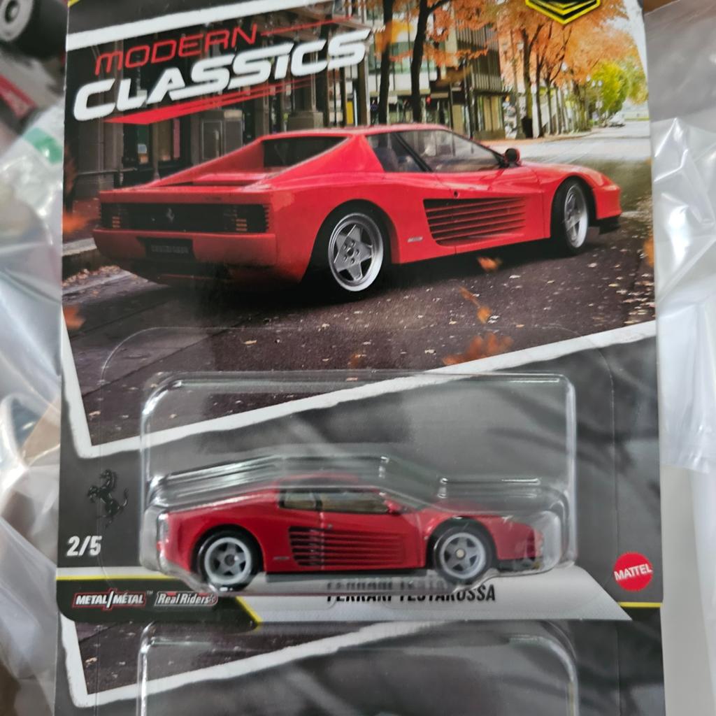 Hot Wheels Modern Classics Ferrari Testarossa, Mattel Inc., 636 Girard Avenue, East Aurora, NY 14052, USA, Nieuw, Ophalen of Verzenden