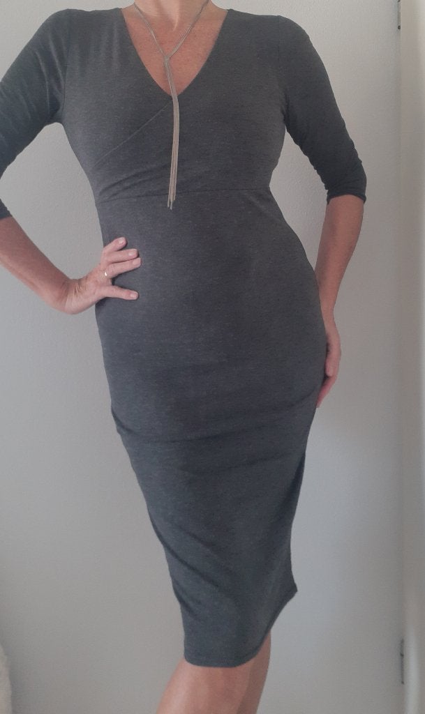 Mooie jurk maat 38 Boohoo, Maat 38/40 (M), Ophalen of Verzenden, Zo goed als nieuw, Knielengte